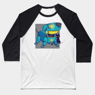 Robot Dog Baseball T-Shirt